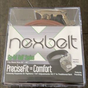 Nexbelt Golf . Adjustable fits 28-40 waist